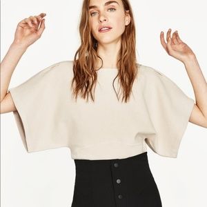 KIMONO SLEEVE SWEATER